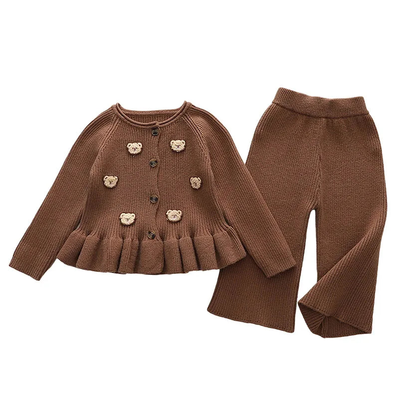 Mini Fashion™ - Dwuczęściowy zestaw zimowy - Odzież dziecięca