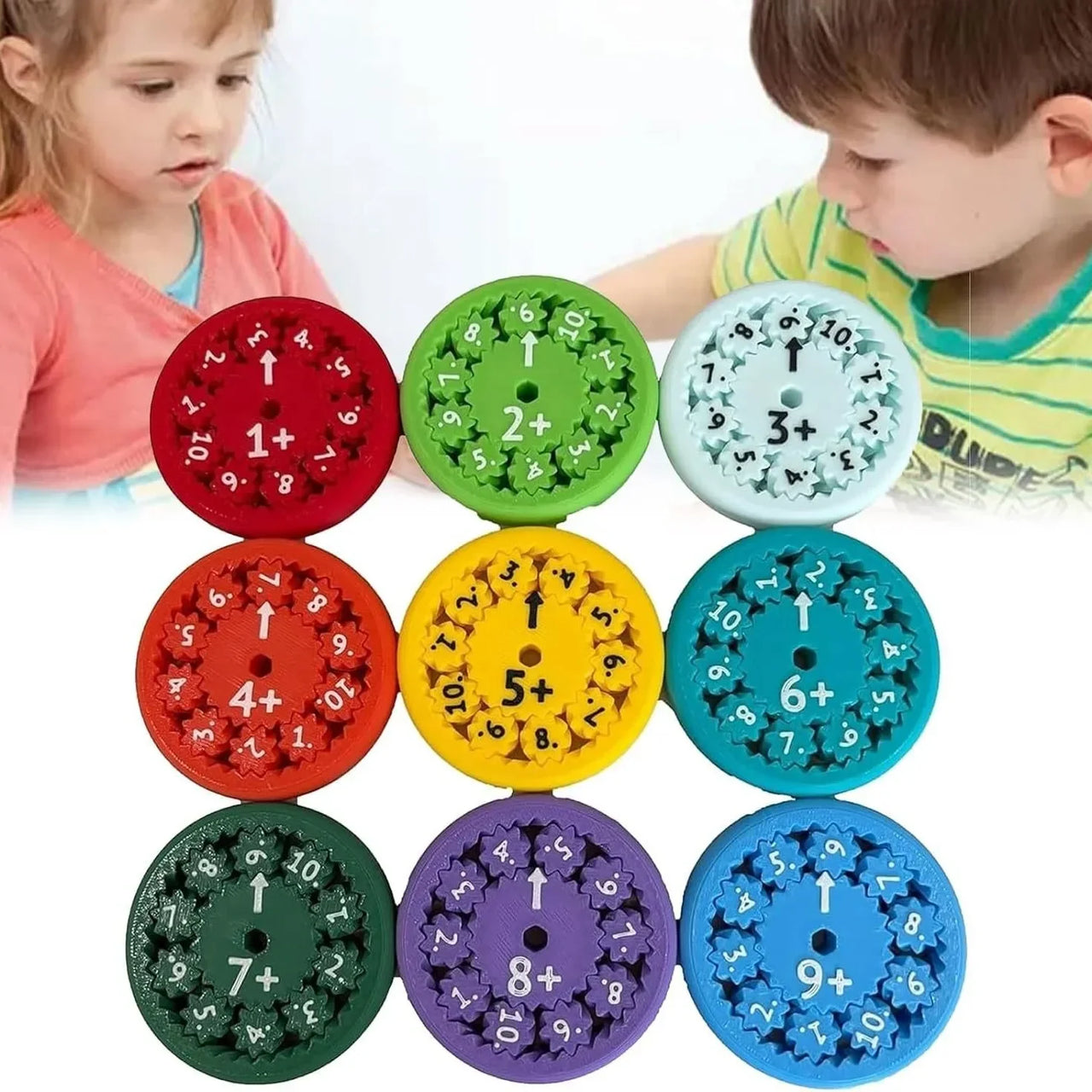 Whiz Spinner – Liczenie i liczenie – matematyka Fidget