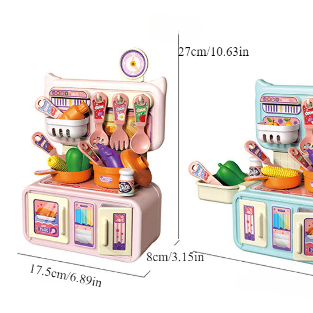 Little Kitchen Set™ - Zachęcanie do kreatywności i interakcji społecznych - Zestaw Little Kitchen Adventures