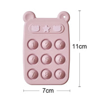 Thumbnail for Fidget Toy™ - Silikonowy telefon sensoryczny - Gryzak i zabawka 2 w 1