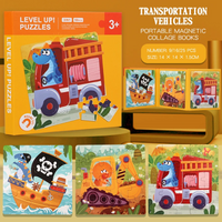 Thumbnail for Magnetic Puzzle Book™ – Zabawa z przyjaciółmi zwierząt – Magnetyczna książka z puzzlami