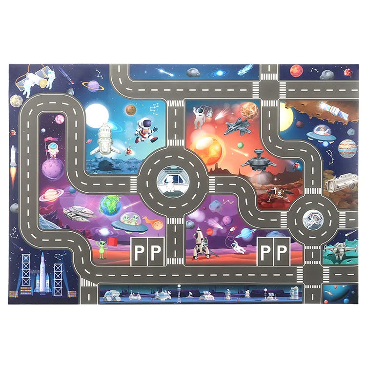 Car Adventure - Magic City Playmat™ - Mata do zabawy samochodami