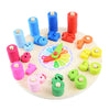 Woods™ - Drewniana tarcza zegara - Zabawki Montessori