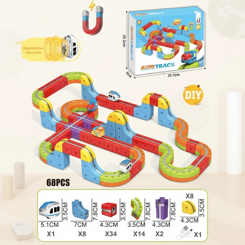 MagniTrack – Kreatywny i elektryczny – Antygrawitacyjny pociąg elektryczny