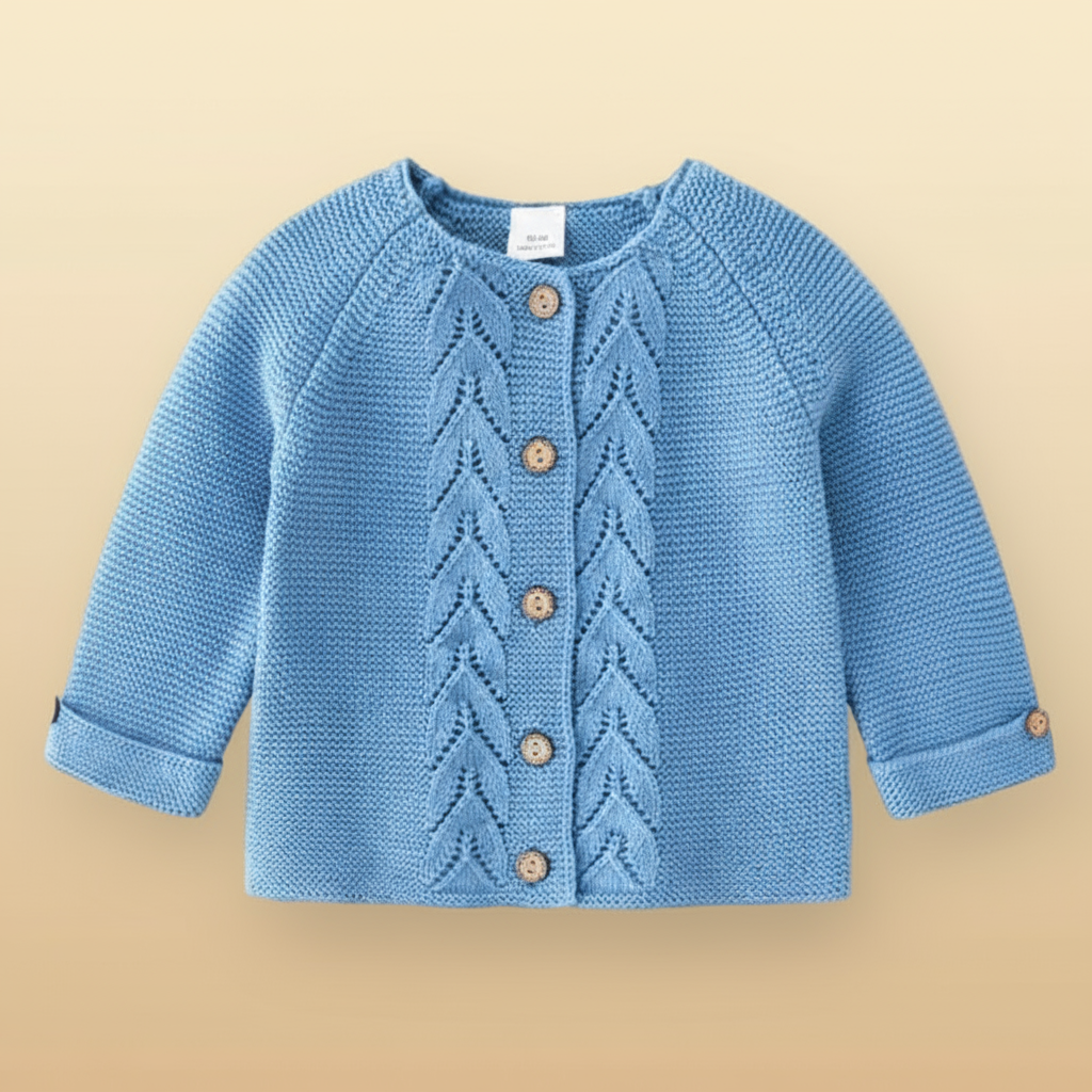 CozyCub – Wygodny i modny – dzianinowy sweter dziecięcy