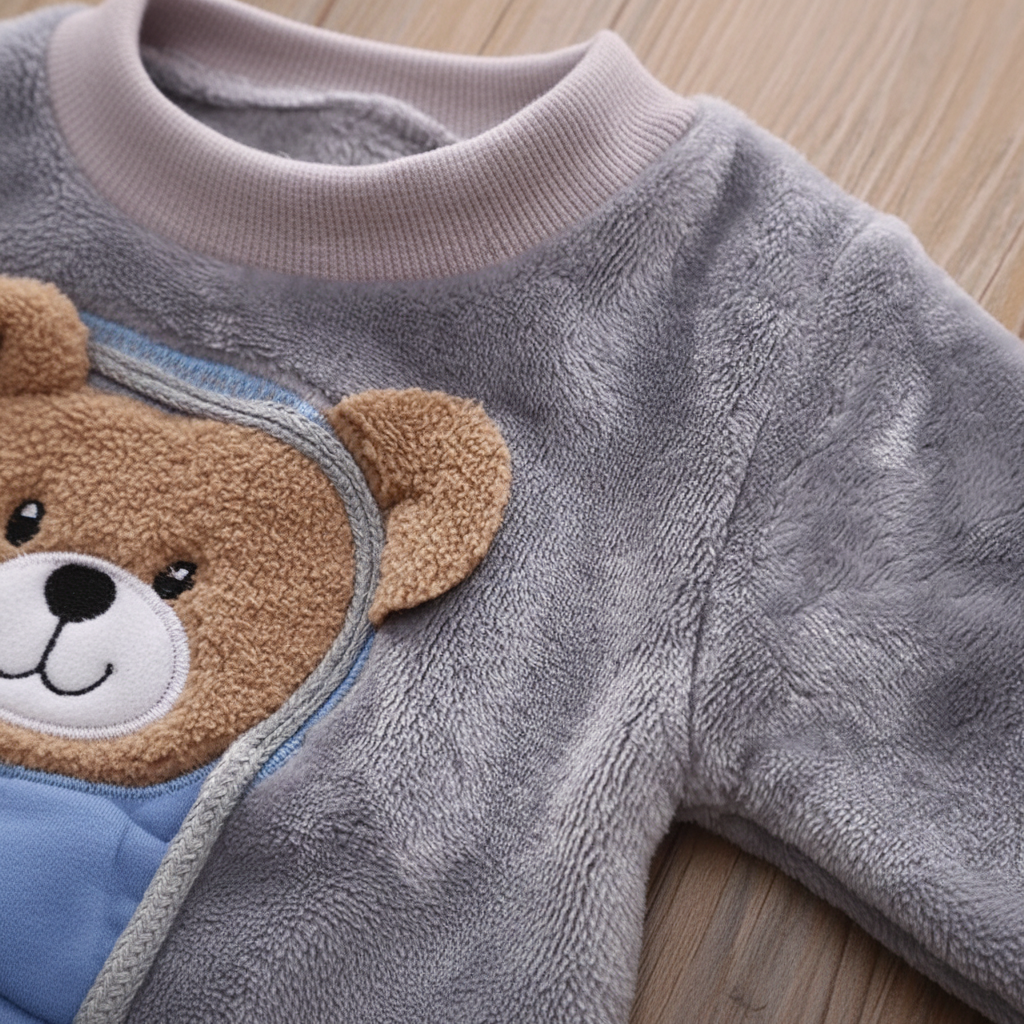CozyBear – Ciepły i miękki – dziecięcy dres z motywem niedźwiadków