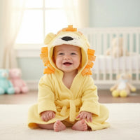 Thumbnail for CozyNest – Miękki i chłonny – szlafrok z motywem zwierzęcym