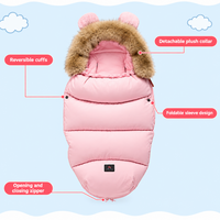Thumbnail for CozyRide – Ciepły i przytulny – śpiworek dla niemowląt do wózka