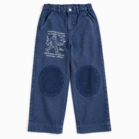 Thumbnail for TrendStyle – Modne i wygodne – spodnie dziecięce w stylu dżinsowym z elementami joggingowymi