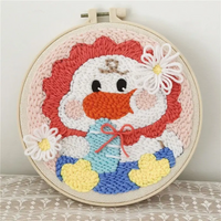 Thumbnail for SoftLoop – Delikatne i kreatywne – zestaw do dekoracji wnętrz DIY Punch Needle