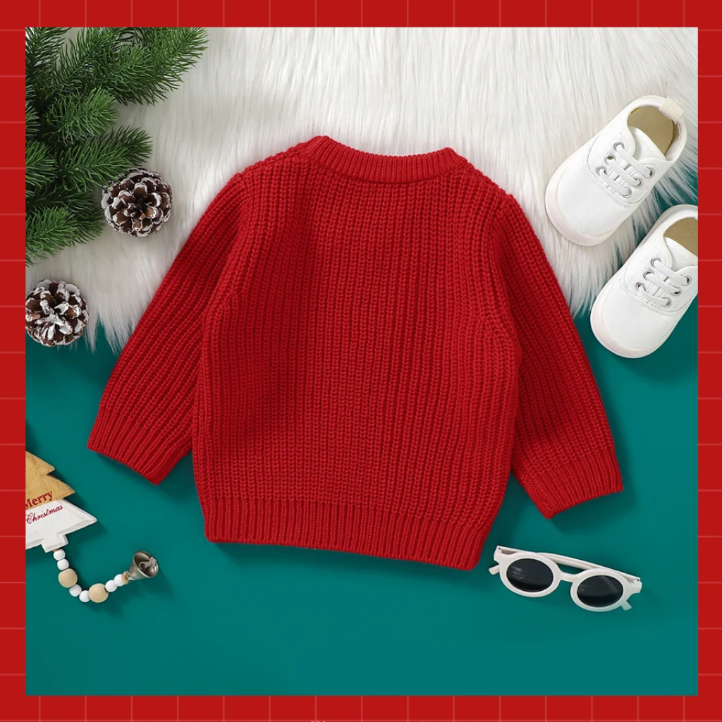 JoyKnit – Przytulny i ciepły – świąteczny sweter z napisem