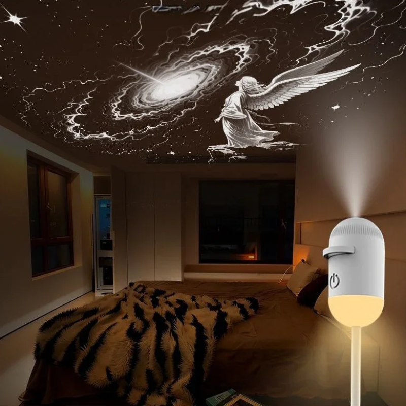 NightSky – Regulowane natężenie światła i magiczna atmosfera w sypialni – lampa LED Galaxy