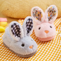Thumbnail for BunnyToes – Miękkie i ciepłe – pluszowe kapcie w kształcie królików