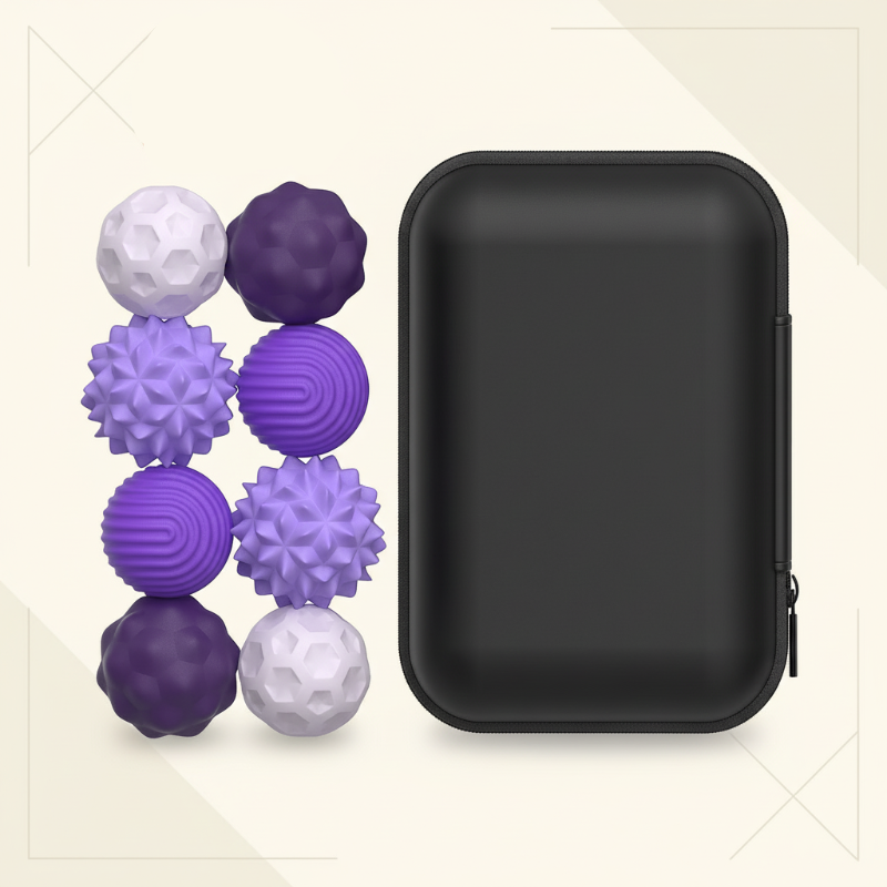 CalmSphere – Delikatna i skupiona – Magnetyczna zabawka antystresowa