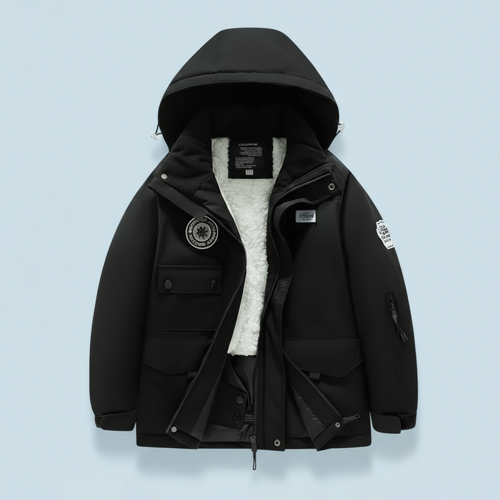 GlacierFit – Oddychający i chroniący przed wodą – kombinezon narciarski z polarową podszewką