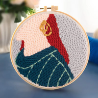 Thumbnail for SoftLoop – Delikatne i kreatywne – zestaw do dekoracji wnętrz DIY Punch Needle