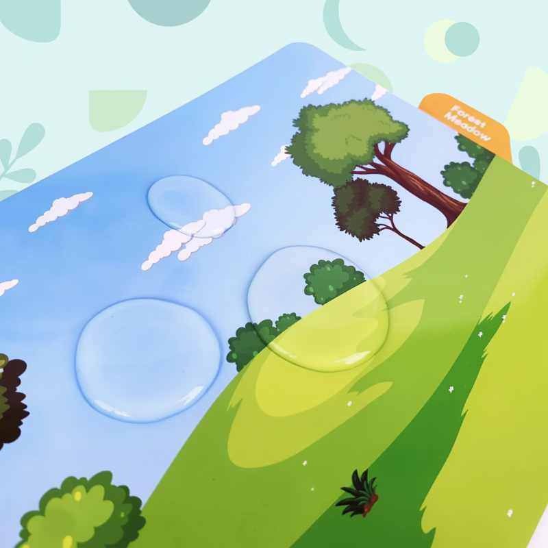 StickerFun – Kolorowa i pouczająca książeczka z naklejkami wielokrotnego użytku