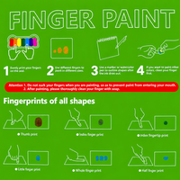 Thumbnail for FingerArt – Kreatywnie i kolorowo – książeczka z farbami do malowania palcami dla dzieci