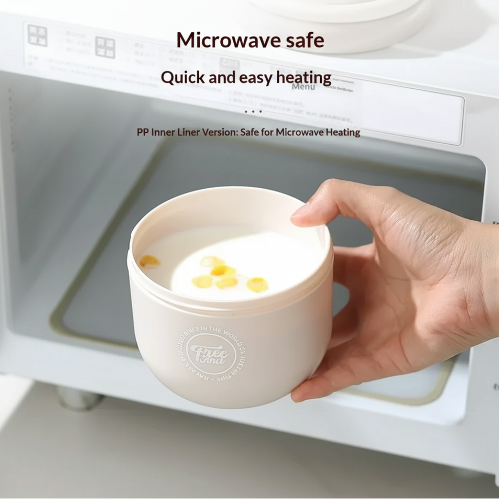 MealMate – Praktyczna i izolowana – miska obiadowa ze stali nierdzewnej z łyżką