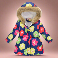 Thumbnail for CozyTrend – Elegancka i przytulna – pikowana kurtka zimowa dla dziewczynek