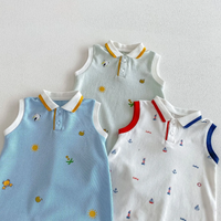 Thumbnail for SunnyBaby – Wygodny i uroczy – body typu polo dla niemowląt