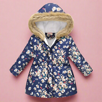 Thumbnail for CozyTrend – Elegancka i przytulna – pikowana kurtka zimowa dla dziewczynek