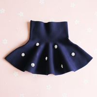 Thumbnail for Girls Knitted Skirt – Komfort i styl – spódniczka dziecięca