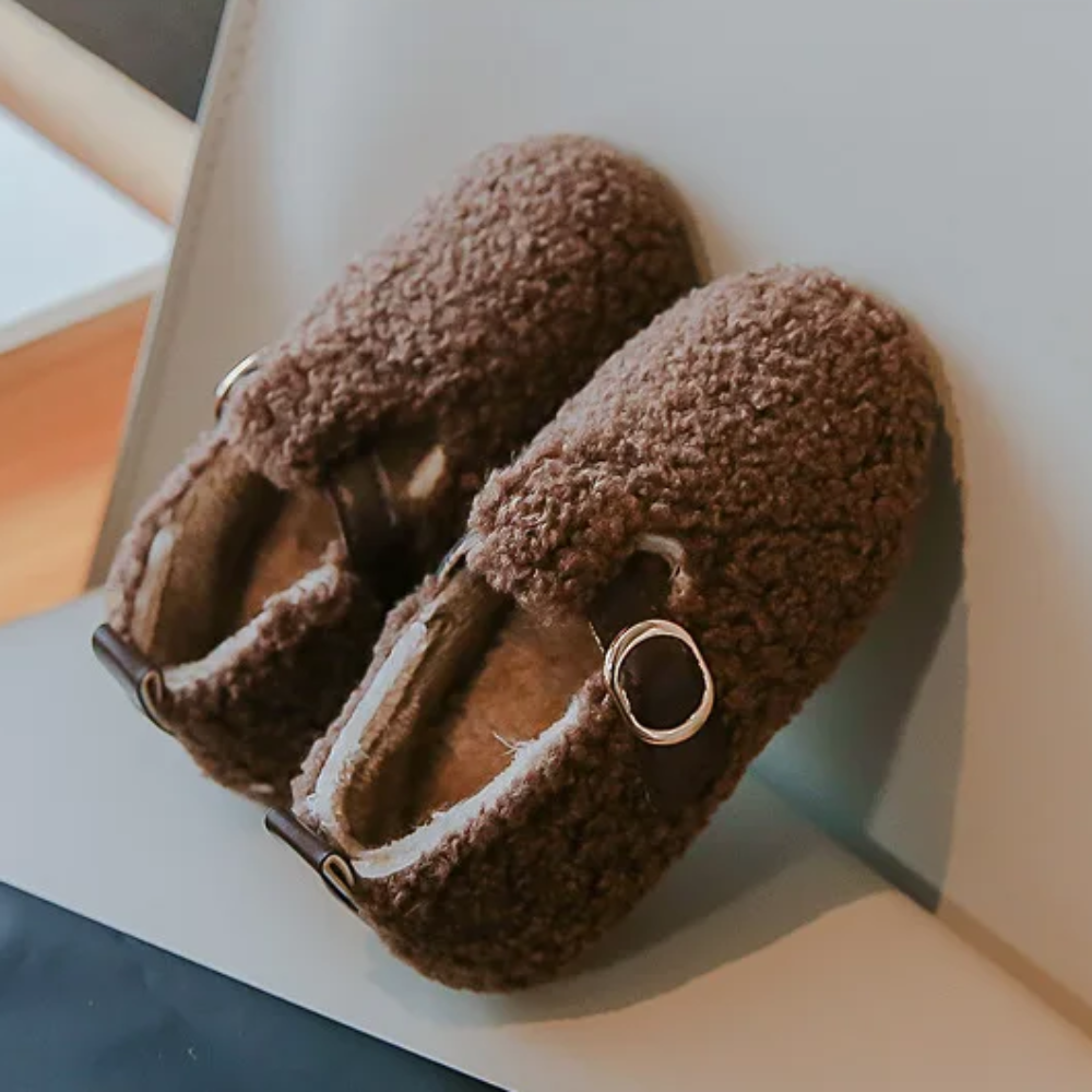 WarmSteps – Wygodne i przytulne – pluszowe zimowe buciki dla dzieci
