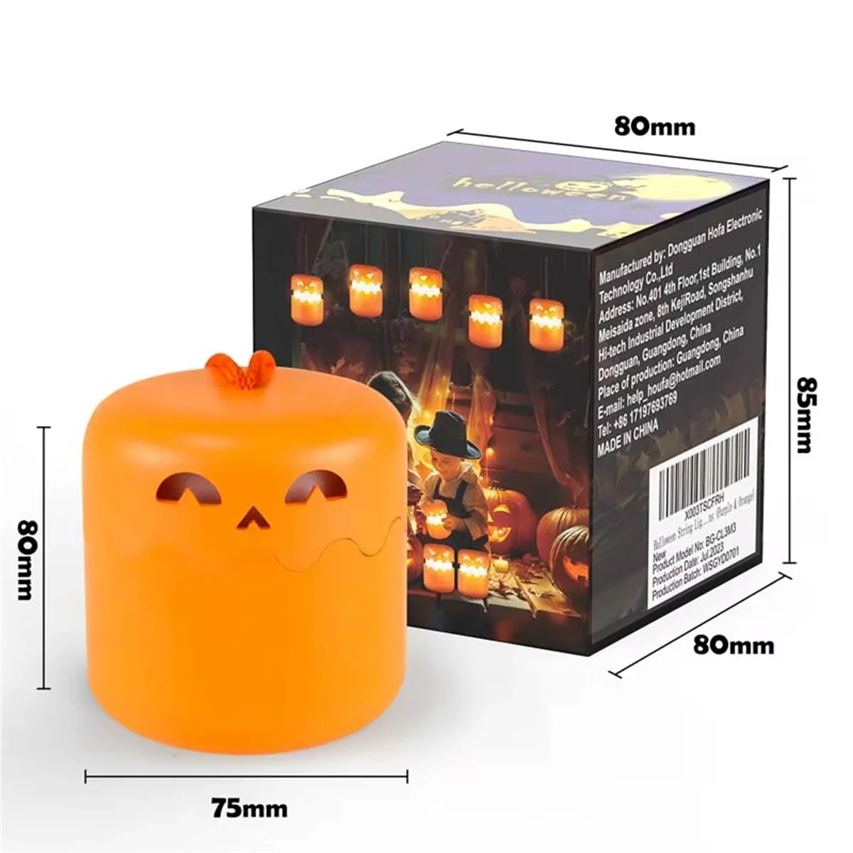 SpookyLight – Świąteczna i wyjątkowa – lampka z dyni na Halloween