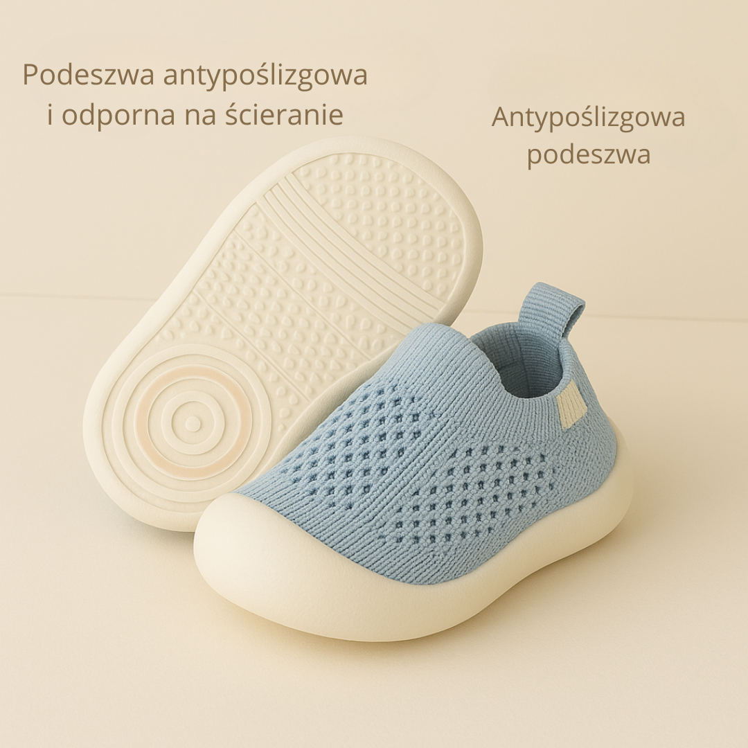HappyFeet Comfy™ - Antypoślizgowe buciki - Trampki dziecięce