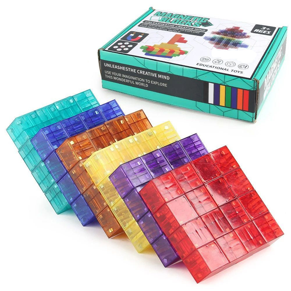 Magic Cubes - Fantazja i zabawa – magnetyczne klocki konstrukcyjne