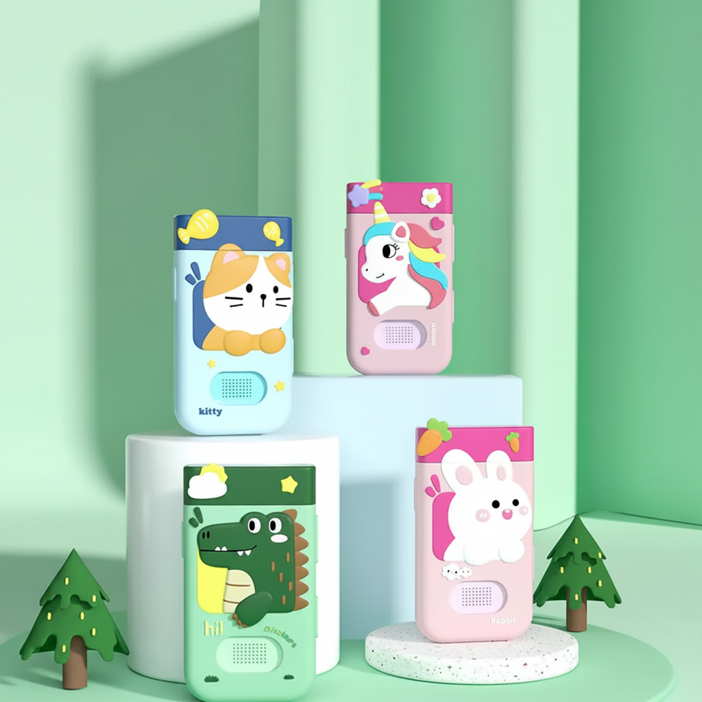 KiddoPhone – Edukacyjny i interaktywny – smartfon dla dzieci z aparatem i grami