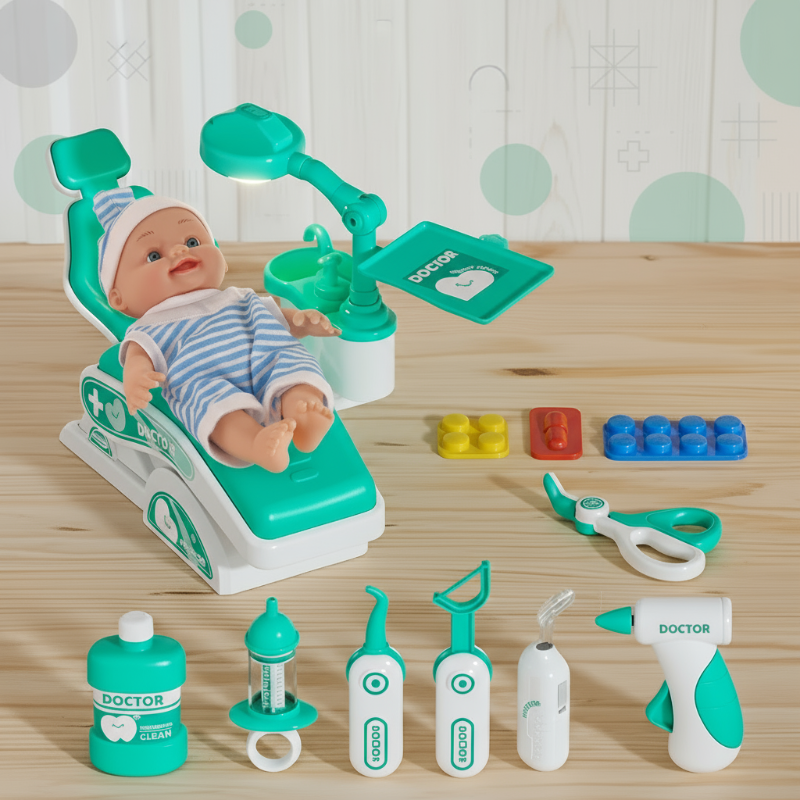 MedJoy – Edukacyjny i interaktywny – zestaw lekarski i dentystyczny