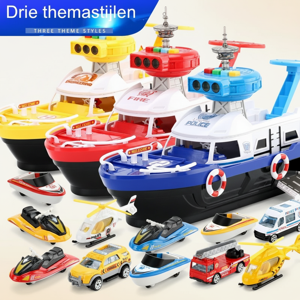 PlayHarbor – Muzykalny i interaktywny – łódź-zabawka ze światłem i dźwiękiem