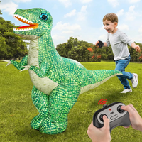 Thumbnail for MegaDino – Pełne przygód i interaktywne – nadmuchiwany dinozaur sterowany zdalnie