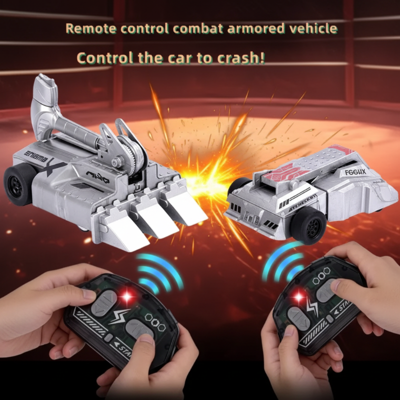 BattleCars – Trwały i wytrzymały – zestaw RC Pantserauto