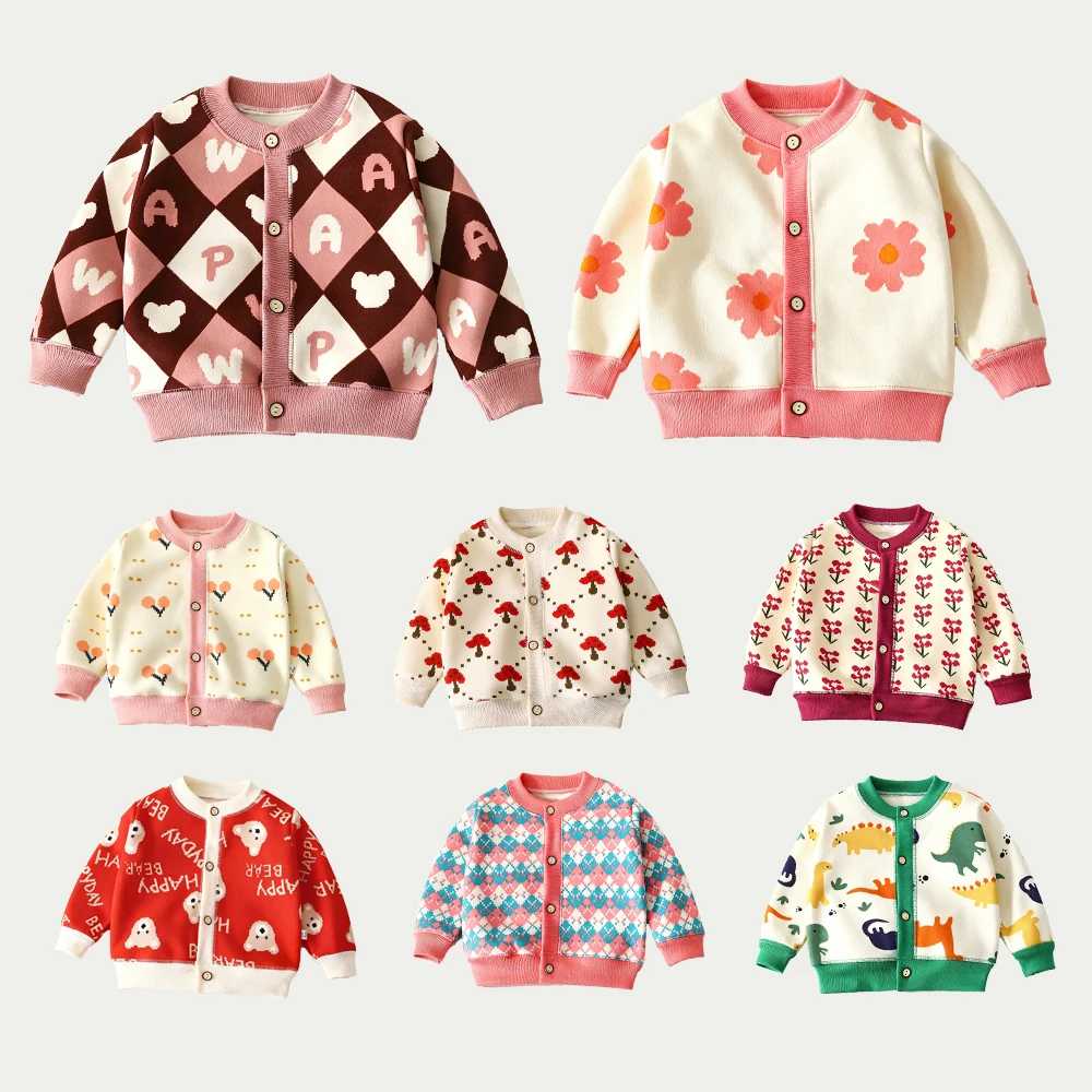CozyCardi – Miękkie i ciepłe – sweterki z dzianiny z uroczymi nadrukami