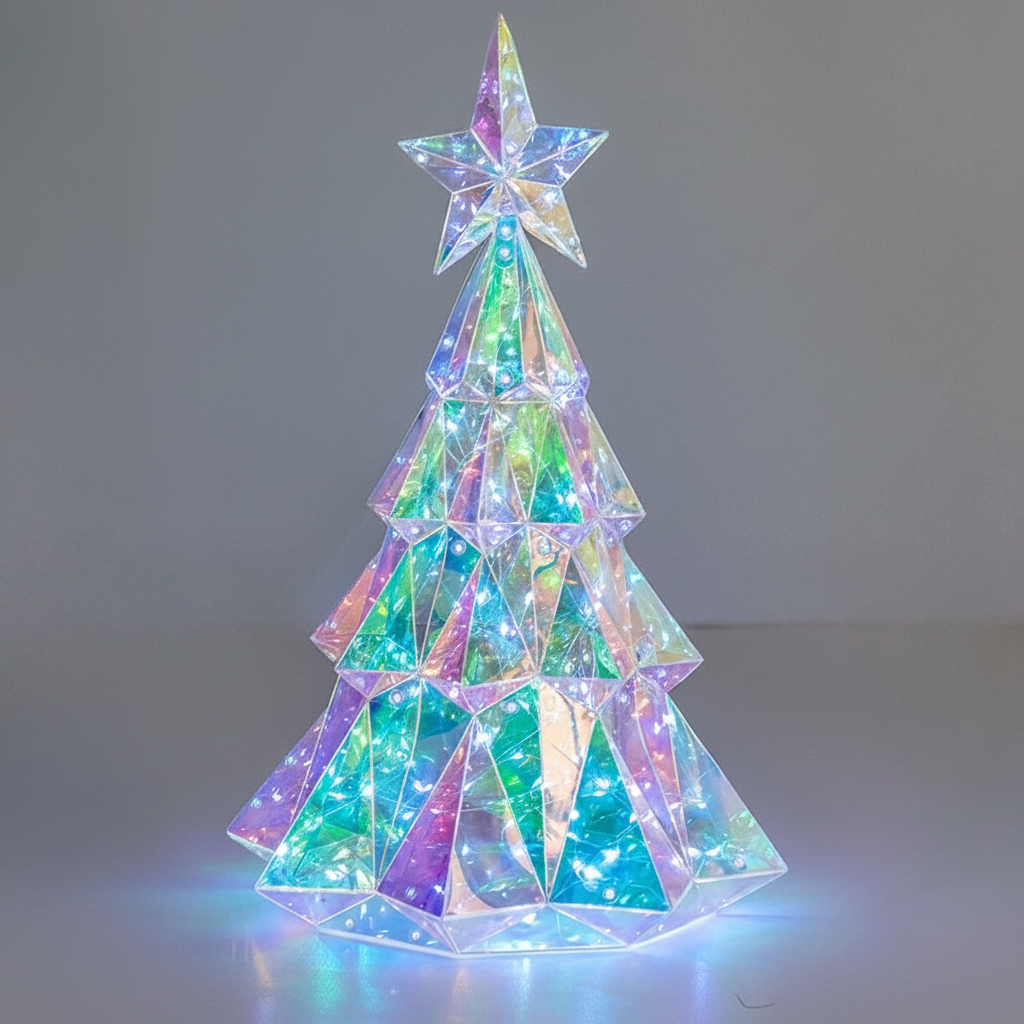 CrystalGlow – Świąteczna i nastrojowa – ozdobna choinka LED