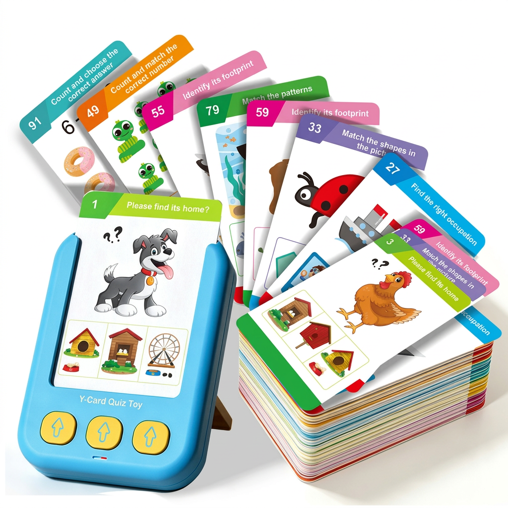 TalkyCards – Interaktywne i edukacyjne – gadające fiszki dla dzieci