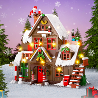Thumbnail for ChristmasHome – Świątecznie i kreatywnie – zestaw do zbudowania domku bożonarodzeniowego