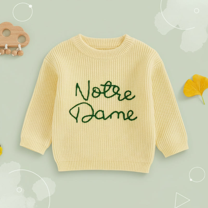 WarmWeave – Wygodny i zabawny – sweter „Notre Dame”