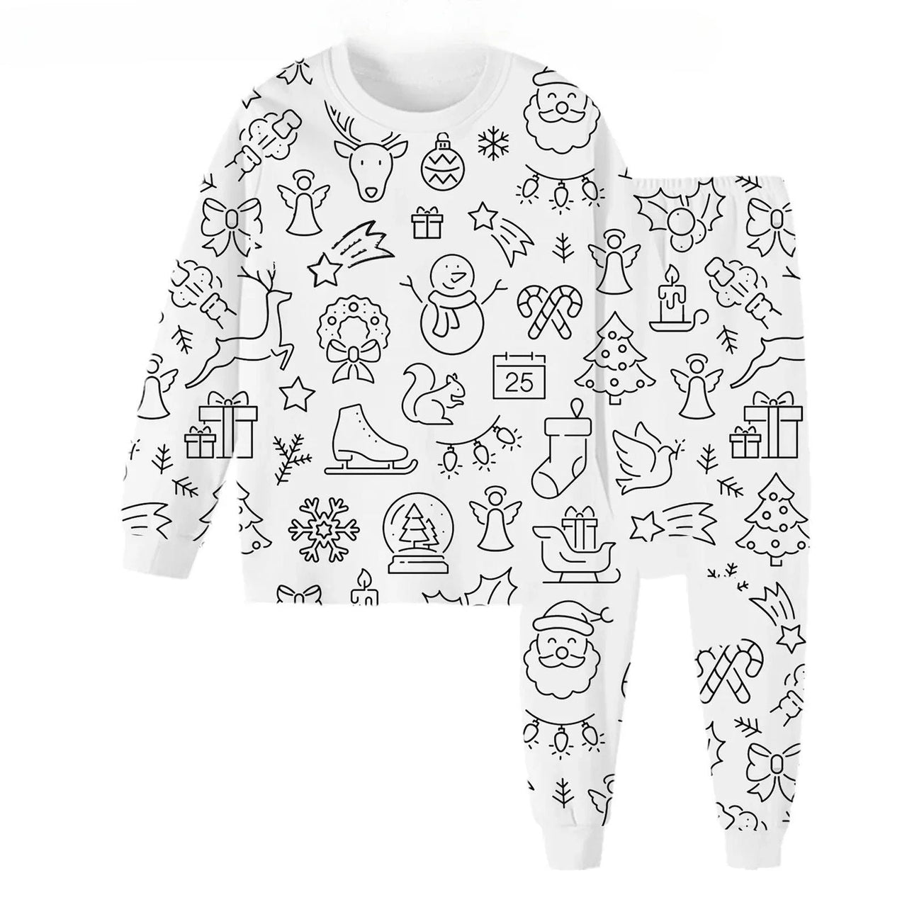 DIY Pajama Set™ – Kolor i sen – Zestaw piżam dla dzieci Colours