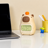 Thumbnail for CappyClock – Niedlich & vielseitig – Digitaler Kinderwecker mit Nachtlicht