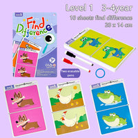 Thumbnail for Spot the Difference Game – Koncentracja i nauka – gra karciana