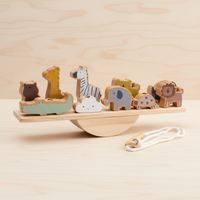 Thumbnail for Wooden Forest Blocks – Kreatywność i rozwój – zestaw drewnianych klocków do układania