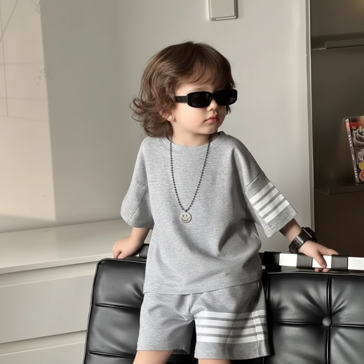 MiniSport – Sports & Casual – 2-częściowy zestaw składający się z szortów i koszulki
