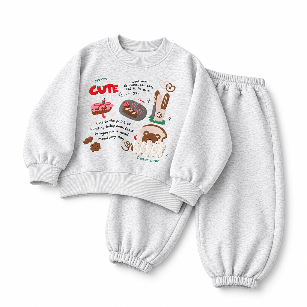 MiniBuddy – Miękki i praktyczny – zestaw dziecięcych swetrów z długimi rękawami
