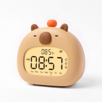 Thumbnail for CappyClock – Niedlich & vielseitig – Digitaler Kinderwecker mit Nachtlicht