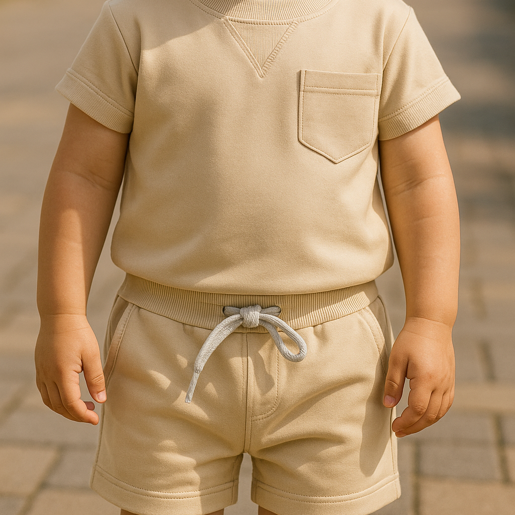 Mini Fashion™ - Letni zestaw odzieży dziecięcej - Ubranka dla dzieci