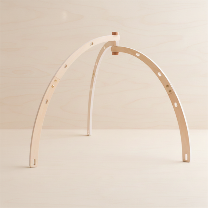 Wooden Baby Rattle Toy – Rozwój zmysłów i bezpieczeństwo – Baby Gym